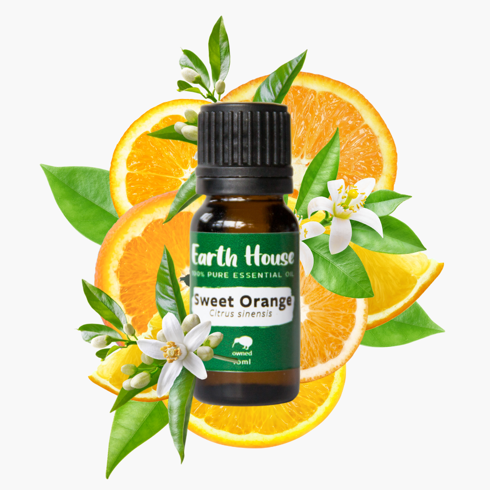 Sweet Orange Essential Oil from Earth House NZ